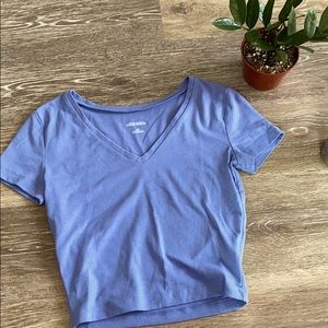 Wild fable crop v neck